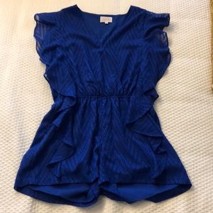 Devlin ruffled romper